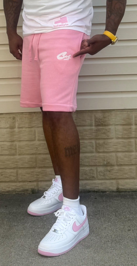 Pink shorts